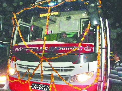 From Nepal to Delhi bus service