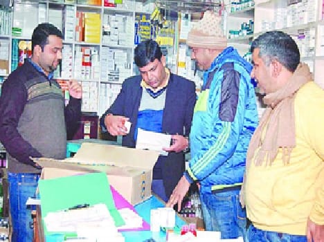 Raids on drug agencies