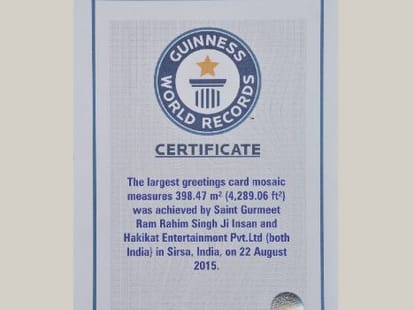 gurmeet ram rahim awarded with docterate degree