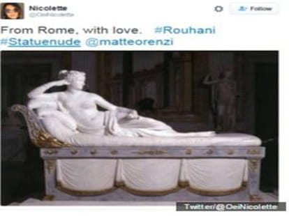 Rome covers nude statues in musuem, social media gets topic to gossip