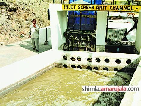 muddy water supply to solan, amarujala report.