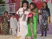 It performed on the ramp walk for children Glimpses of the various provinces