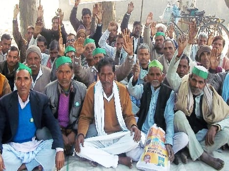 SDM office began picketing farmers
