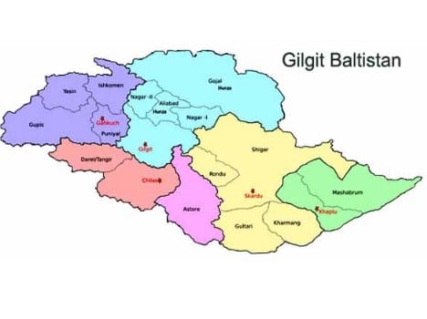 Gilgit Baltistan is not part of Pakistan