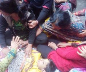 child death due to falling from 70 feet high building