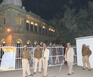 Ruckus in Lucknow University.