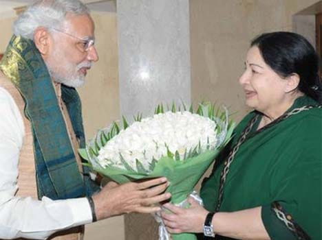 Coalition of bhartiya janta party with jayalalitha