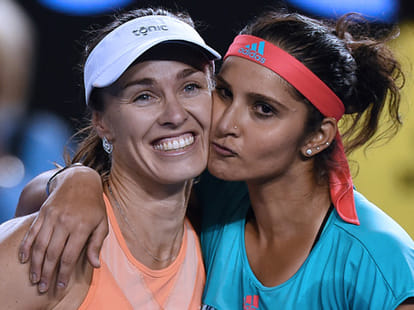 sania mirza and martina hingis's winning record break
