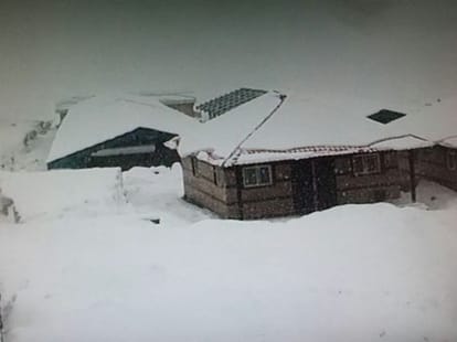 snowfall in mussoorie and kedarnath.