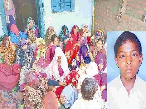 student body dumped on railway track after murder