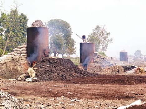 Glu furnace, 'false' ban on manure