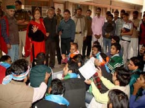 The opening night at the student union