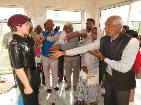 Awarded to the families of martyrs