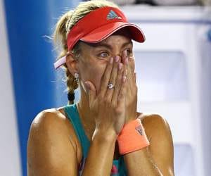 Serena Williams lost to Germanys Angelique Kerber at the Australian Open Final
