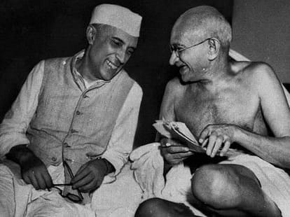 Mahatma Gandhi last day.