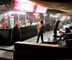 night food streat, food streat, chandigarh food streat, chandigarh