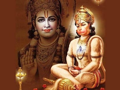lord hanuman come to meet mathang tribe of srilanka