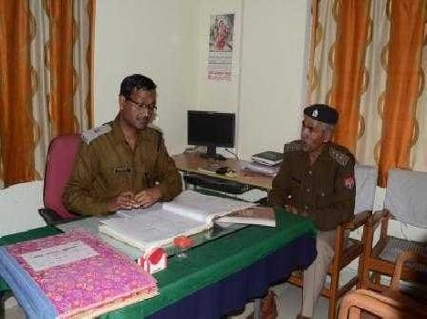 The annual inspection by the City Police Station