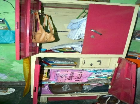 Knaujia colony burglars made goods