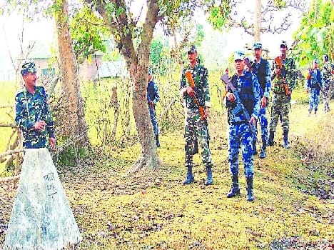 Joint patrolling by security agencies
