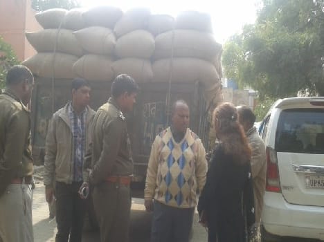 police recover 252 packets of rice 