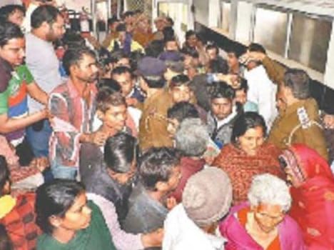 new born twins missing in aiims branch oh faridabad