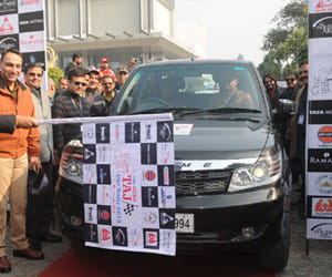 taj car rally in agra