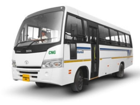 hrtc started buses in distric.