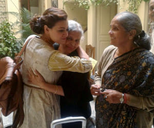 diya mirza in varanasi