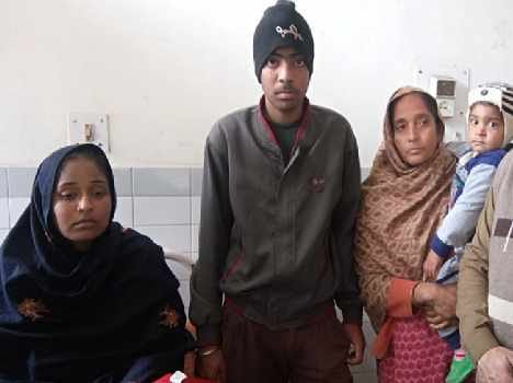 lady brutally beated by in laws in mohali due to no dowry 