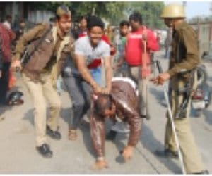 SP leader died get beaten.