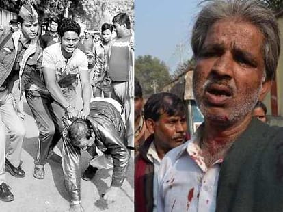 SP leader died get beaten.