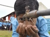 anger against water crisis