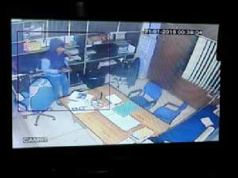 Transport theft of thousands of office