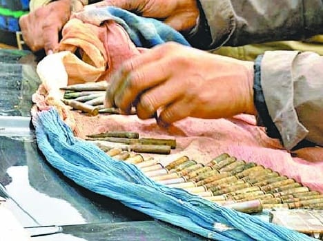 bullet, made, pune, factory, canal, recover