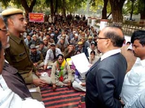 Home Guards at Collectorate Performance