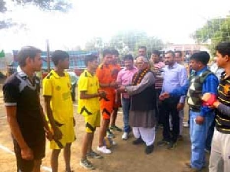 Baiju Tola volleyball team won in competition