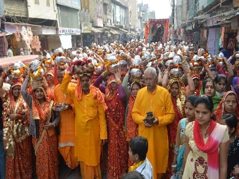 Urn with travel Shrimad Bhagwat Katha launched