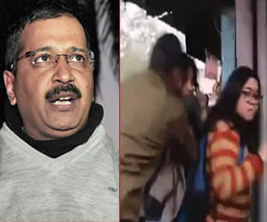 politics hot on brutality of delhi police over aiisa students, kejriwal condemns