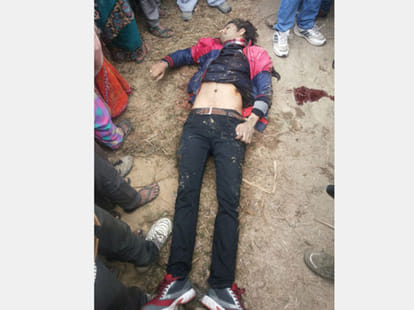 criminal killed and thrown the body in jungal