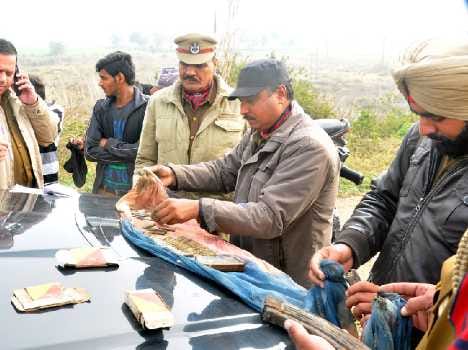 cartridges found in pathankot canal, terror in public