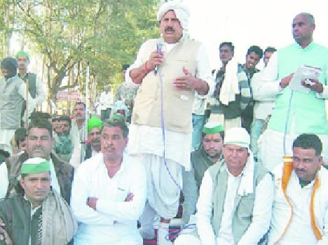 SP government challenged farmers