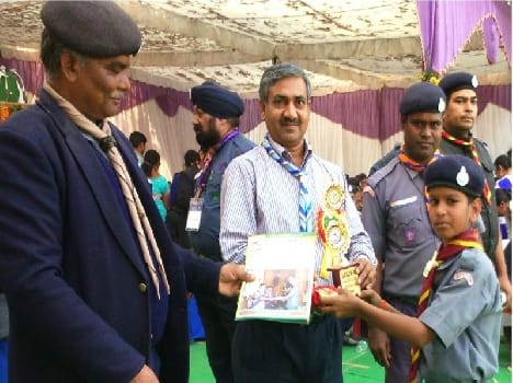 Pingala Farid Pradesh topped the scout team