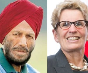 milkha singh, Kathleen Win, sukhna lake, running between milkha singh and Kathleen Win