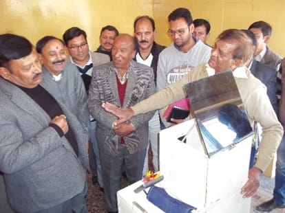 invention of meghraj machine.
