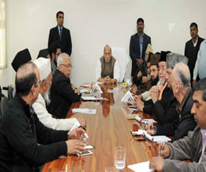 home minister met with maulana's