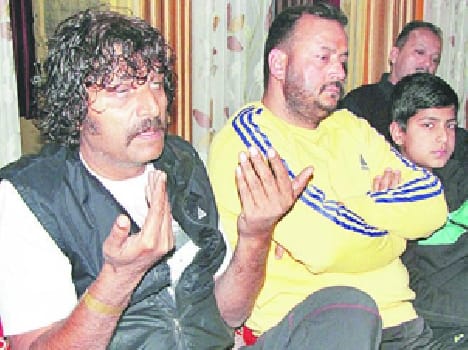 Bollywood actor Anil Yadav arrived Dhampur