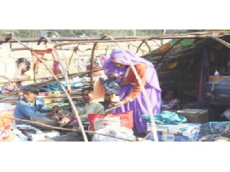 Htwai 50 shanties built near Sector 13