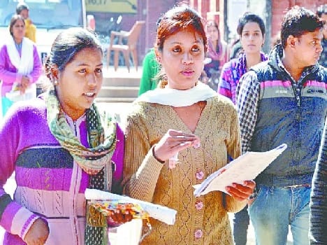 94 per cent of the candidates were Uptet- Paper