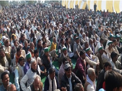 BKU Tundla route blocked by Bhanu